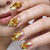 12 Sizes-24 Pcs Press On Nails Y1820