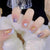 12 Sizes-24 Pcs Press On Nails R593