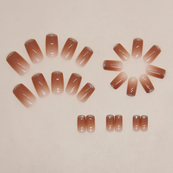 12 Sizes-24 Pcs Press On Nails R825