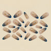 12 Sizes-24 Pcs Press On Nails Y1539