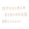 12 Sizes-24 Pcs Press On Nails JP1570