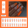 12 Sizes-24 Pcs Press On Nails W921