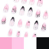 12 Sizes-24 Pcs Press On Nails JP3751