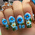 12 Sizes-24 Pcs Press On Nails Y625