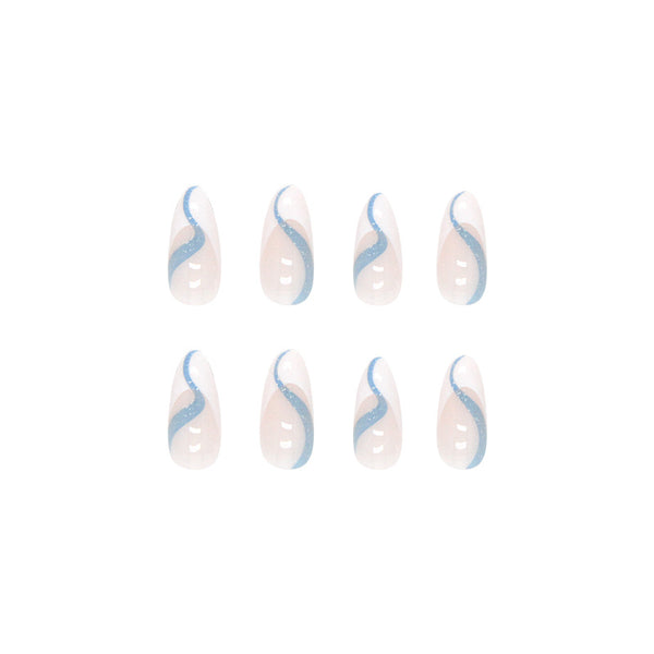 12 Sizes-24 Pcs Press On Nails W137