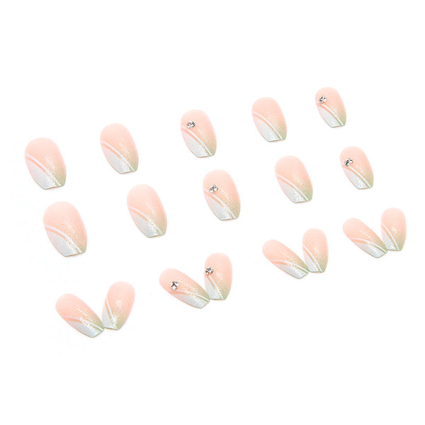 12 Sizes-24 Pcs Press On Nails Z376