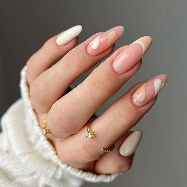 12 Sizes-24 Pcs Press On Nails W342