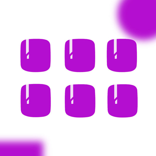 12 Sizes-24 Pcs Press On Nails C978