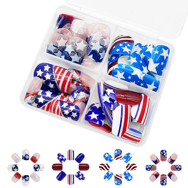 96 Pcs Press On Nails Idday-1-96pcs