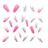 12 Sizes-24 Pcs Press On Nails Y546