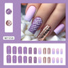 12 Sizes-24 Pcs Press On Nails W1558