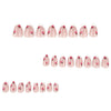 12 Sizes-24 Pcs Press On Nails JP3911