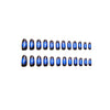 12 Sizes-24 Pcs Press On Nails Y197