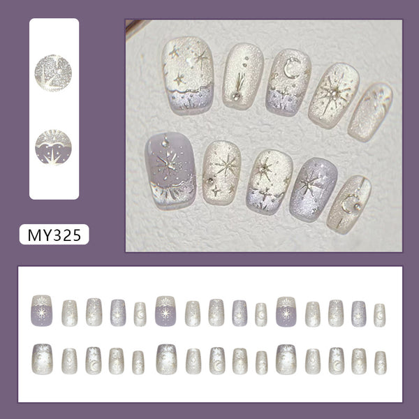 30 Pcs Press On Nails MY325