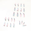 12 Sizes-24 Pcs Press On Nails JP1117