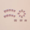 12 Sizes-24 Pcs Press On Nails W1677