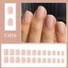 12 Sizes-24 Pcs Press On Nails C1816