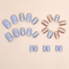 12 Sizes-24 Pcs Press On Nails W1296