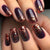 12 Sizes-24 Pcs Press On Nails W1866