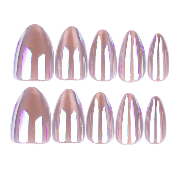 12 Sizes-24 Pcs Press On Nails DIY40