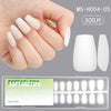 300 Pcs Press On Nails short-trapezoid-04-01