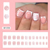 12 Sizes-24 Pcs Press On Nails W1098