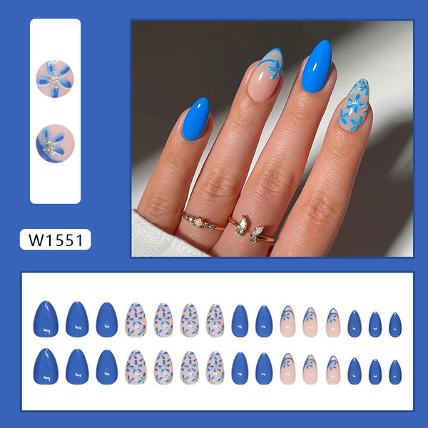30 Pcs Press On Nails W1551