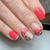 12 Sizes-24 Pcs Press On Nails C1233