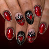 12 Sizes-24 Pcs Press On Nails C1502