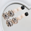 12 Sizes-24 Pcs Press On Nails F196