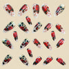 12 Sizes-24 Pcs Press On Nails Y1023