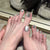 12 Sizes-24 Pcs Press On Nails JP3699