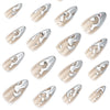 12 Sizes-24 Pcs Press On Nails JP3427