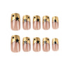 12 Sizes-24 Pcs Press On Nails JP2621