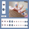 12 Sizes-24 Pcs Press On Nails R361