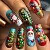12 Sizes-24 Pcs Press On Nails Y421