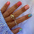 12 Sizes-24 Pcs Press On Nails C433
