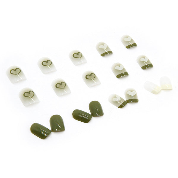 12 Sizes-24 Pcs Press On Nails R536
