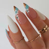 12 Sizes-24 Pcs Press On Nails JP2002