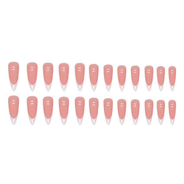 12 Sizes-24 Pcs Press On Nails W723