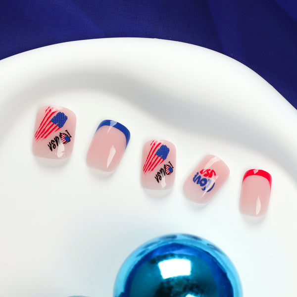 12 Sizes-24 Pcs Press On Nails JP2775