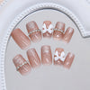 12 Sizes-24 Pcs Press On Nails Z1288