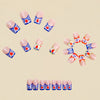 12 Sizes-24 Pcs Press On Nails Y1389
