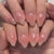 12 Sizes-24 Pcs Press On Nails JP3859