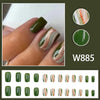 12 Sizes-24 Pcs Press On NailsW885