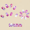 12 Sizes-24 Pcs Press On Nails Y1378
