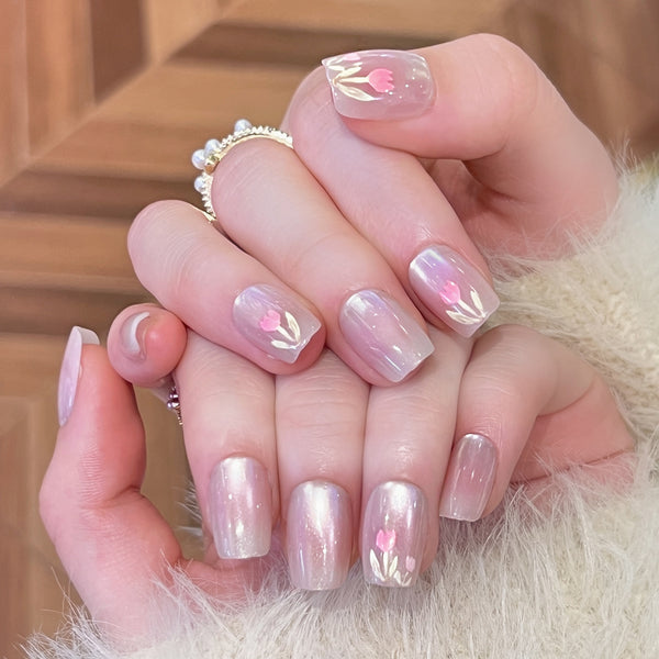 12 Sizes-24 Pcs Press On Nails SP139