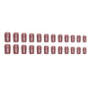 12 Sizes-24 Pcs Press On Nails W1463