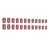 12 Sizes-24 Pcs Press On Nails W1463