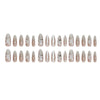 12 Sizes-24 Pcs Press On Nails Z1399